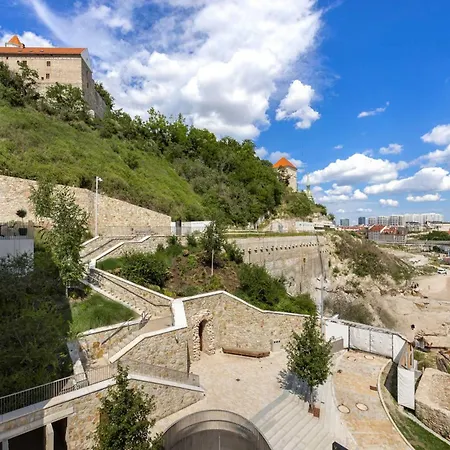 Castle And Danube View Pressburg